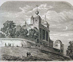 Observatoire de Greenwich, Angleterre, de 